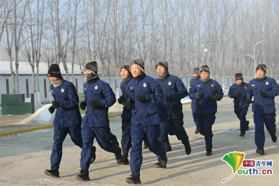 哈尔滨森林消防支队多措并举助力冬季大练兵