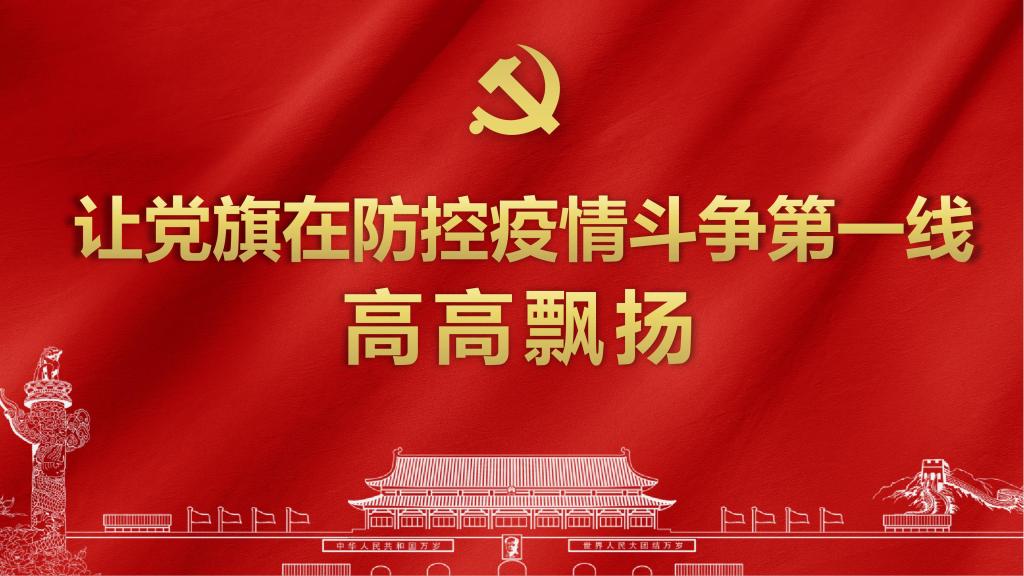 【疫情防控】不忘初心冲在前,战"疫"一线显担当——广大党员积极投身