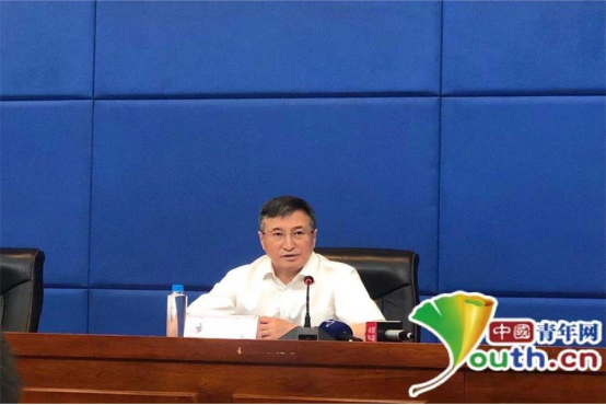黑龙江省司法厅厅长赵金成.孙英鑫 摄