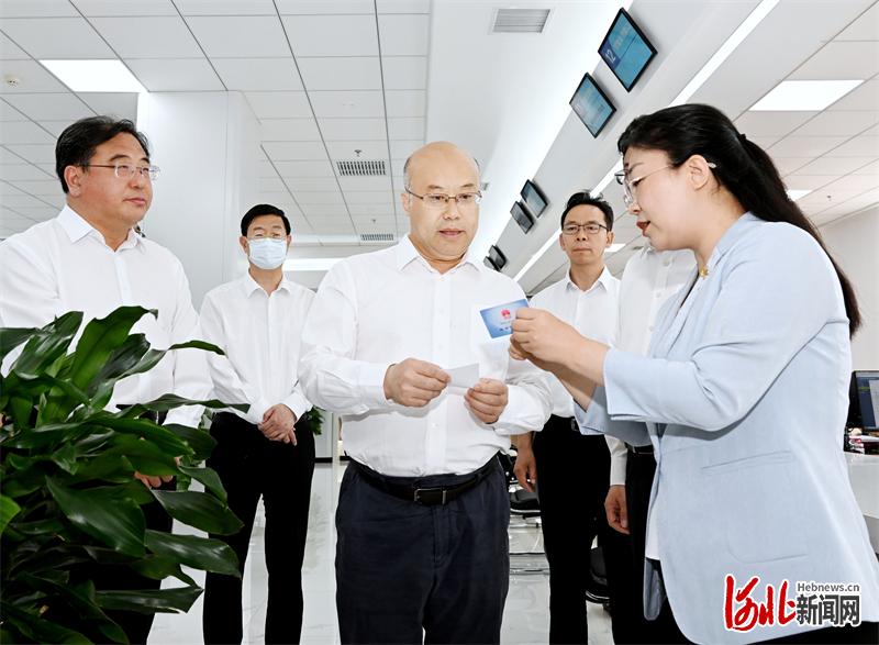 王正谱到河北省人力资源和社会保障厅调研BOB全站(图1)
