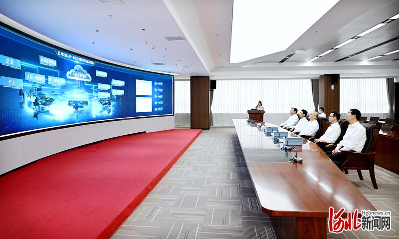 王正谱到河北省人力资源和社会保障厅调研BOB全站(图2)