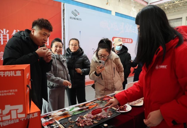 烟花秀鹤城乐购闹元宵齐齐哈尔市元宵节惠民促消费活动激活全域经济潜能(图1)