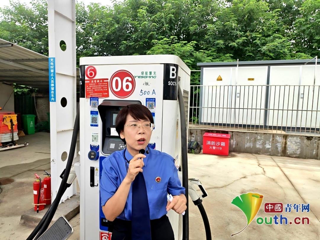 充电站配齐灭火器、明码标价石家庄市鹿泉区公益诉讼助力群众安全出行(图1)