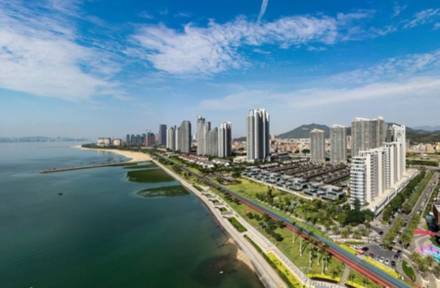 同安滨海新城。夏海滨摄