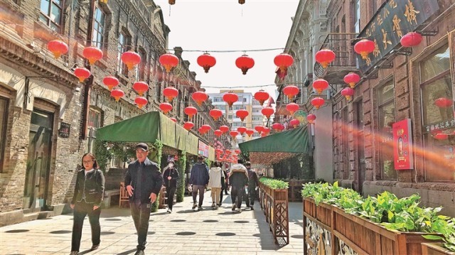 巴洛克街区。记者 蒋国红摄