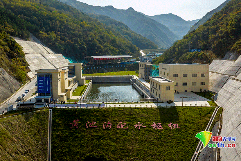 说明: 1黄池沟配水枢纽。