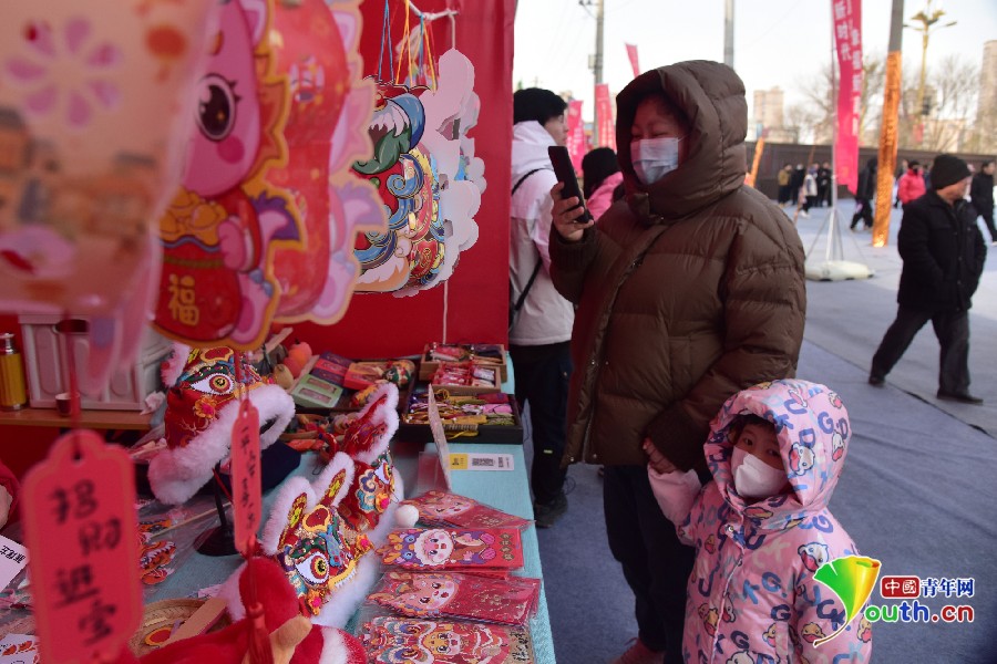 西安高陵幸福高陵年的味道年貨大集熱鬧開市