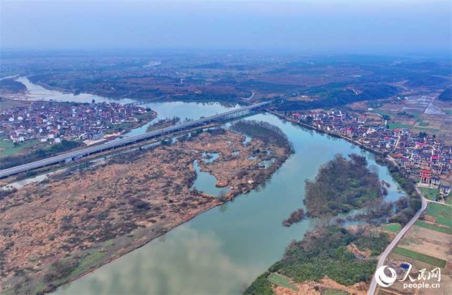 抚州崇仁水美乡村景色新